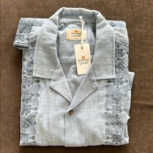 Marine Layer Men's Blue Shirt